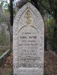 Hong Kong Cemetery - Watson, George